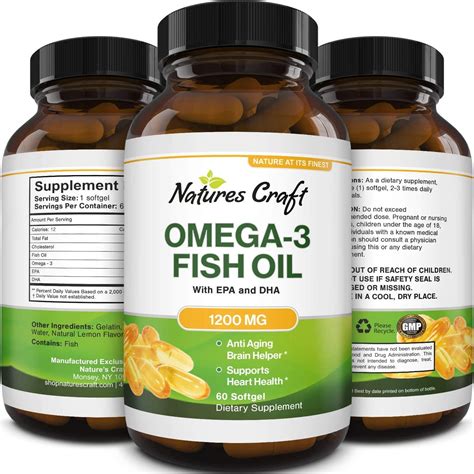 omega 3 supplements for fish.